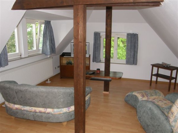 Villa Bellevue Dresden - Wohnung 1, Fernsehecke Villa Bellevue Dresden - Wohnung 1, Fernsehecke