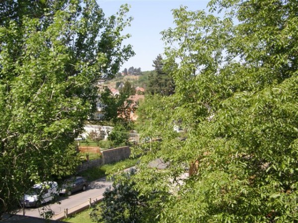 Villa Bellevue Dresden - Wohnung 1, Ausblick Küchenfenster Villa Bellevue Dresden - Wohnung 1, Ausblick Küchenfenster